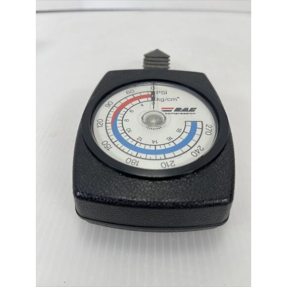 Vintage RAC Rotating Dial Engine Compression Tester Model 1535 - Picture 3 of 8